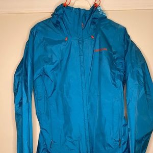 Teal Patagonia Rainproof jacket